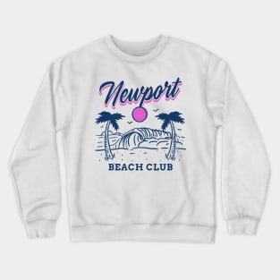 Newport Beach Club Crewneck Sweatshirt
